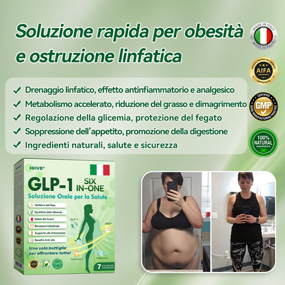 𝐇𝐇𝐕𝐁® 🏅 𝐆𝐋𝐏-𝟏 𝐒𝐨𝐥𝐮𝐳𝐢𝐨𝐧𝐞 𝐎𝐫𝐚𝐥𝐞 𝐒𝐞𝐢-𝐢𝐧-𝐔𝐧𝐨 𝐩𝐞𝐫 𝐥𝐚 𝐒𝐚𝐥𝐮𝐭𝐞 (𝐬𝐨𝐥𝐨 𝐮𝐧𝐚 𝐯𝐨𝐥𝐭𝐚 𝐚𝐥 𝐠𝐢𝐨𝐫𝐧𝐨, 𝐫𝐢𝐬𝐮𝐥𝐭𝐚𝐭𝐢 𝐯𝐢𝐬𝐢𝐛𝐢𝐥𝐢 𝐢𝐧 𝟕 𝐠𝐢𝐨𝐫𝐧𝐢) 👩‍⚕️ 𝐏𝐞𝐫 𝐨𝐛𝐞𝐬𝐢𝐭à, 𝐬𝐚𝐥𝐮𝐭𝐞 𝐜𝐚𝐫𝐝𝐢𝐨𝐯𝐚𝐬𝐜𝐨𝐥𝐚𝐫𝐞, 𝐝𝐢𝐚𝐛𝐞𝐭𝐞, 𝐚𝐩𝐧𝐞𝐚 𝐧𝐨𝐭𝐭𝐮𝐫𝐧𝐚, 𝐬𝐚𝐥𝐮𝐭𝐞 𝐢𝐧𝐭𝐞𝐬𝐭𝐢𝐧𝐚𝐥𝐞, 𝐩𝐫𝐨𝐛𝐥𝐞𝐦𝐢 𝐚𝐫𝐭𝐢𝐜𝐨𝐥𝐚𝐫𝐢 𝐞 𝐦𝐨𝐥𝐭𝐨 𝐚𝐥𝐭𝐫𝐨.